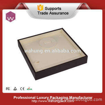 Excellent quality wooden necklace organizer tray for display